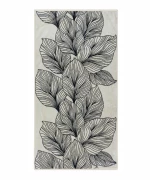 Πετσέτα Θαλάσσης Βελουτέ Avalon Beige Kentia Θαλάσσης 80x160cm 100% Βαμβάκι