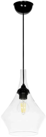 Φωτιστικό Οροφής Balu 206-0042 20x20x31cm 1xE27 Clear GloboStar