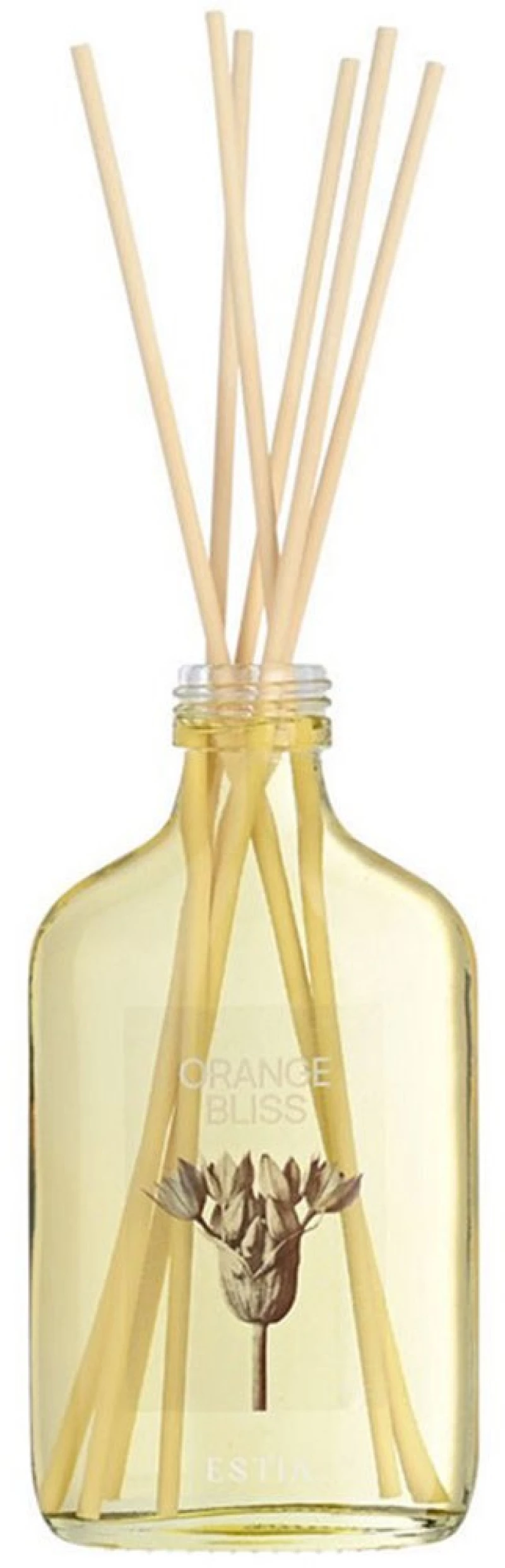 Αρωματικό Χώρου Με Στικς Orange Bliss 04-36461 200ml Yellow Estia