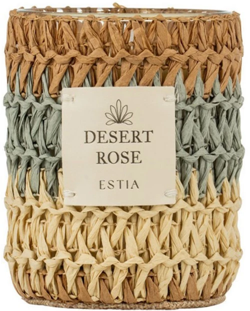 Αρωματικό Κερί Desert Roser 04-41281 200gr Multi Estia