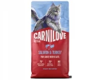 Brit Carnilove Salmon & Turkey for Large Breed Cats   6kgr