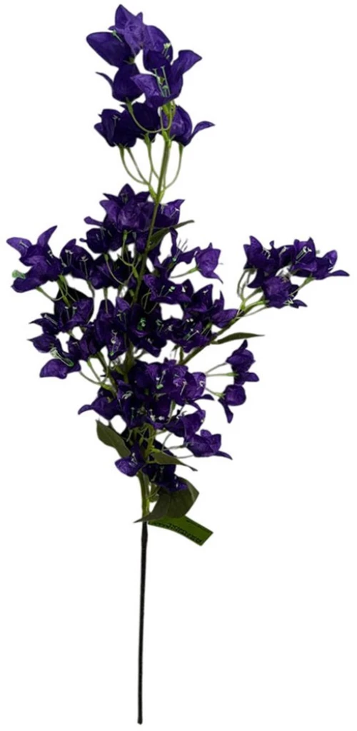 Τεχνητό Λουλούδι Βουκαμβίλια Elysia 2302-7 115cm Blue Supergreens Πολυαιθυλένιο