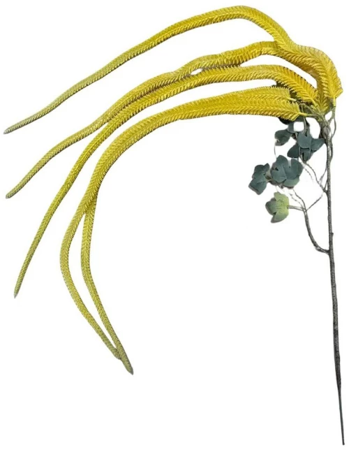 Τεχνητό Κλαδί Αμάρανθος 0812-7 130cm Sunfall Yellow Supergreens Πλαστικό