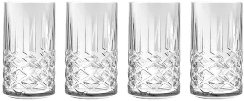 Ποτήρια Νερού Splendor (Σετ 4Τμχ) 1005824 360ml Clear Royal Leerdam Γυαλί