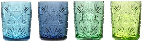 Ποτήρια Νερού Starla Match & Colour (Σετ 4Τμχ) 1004511 350ml Multi-Blue Royal Leerdam Γυαλί