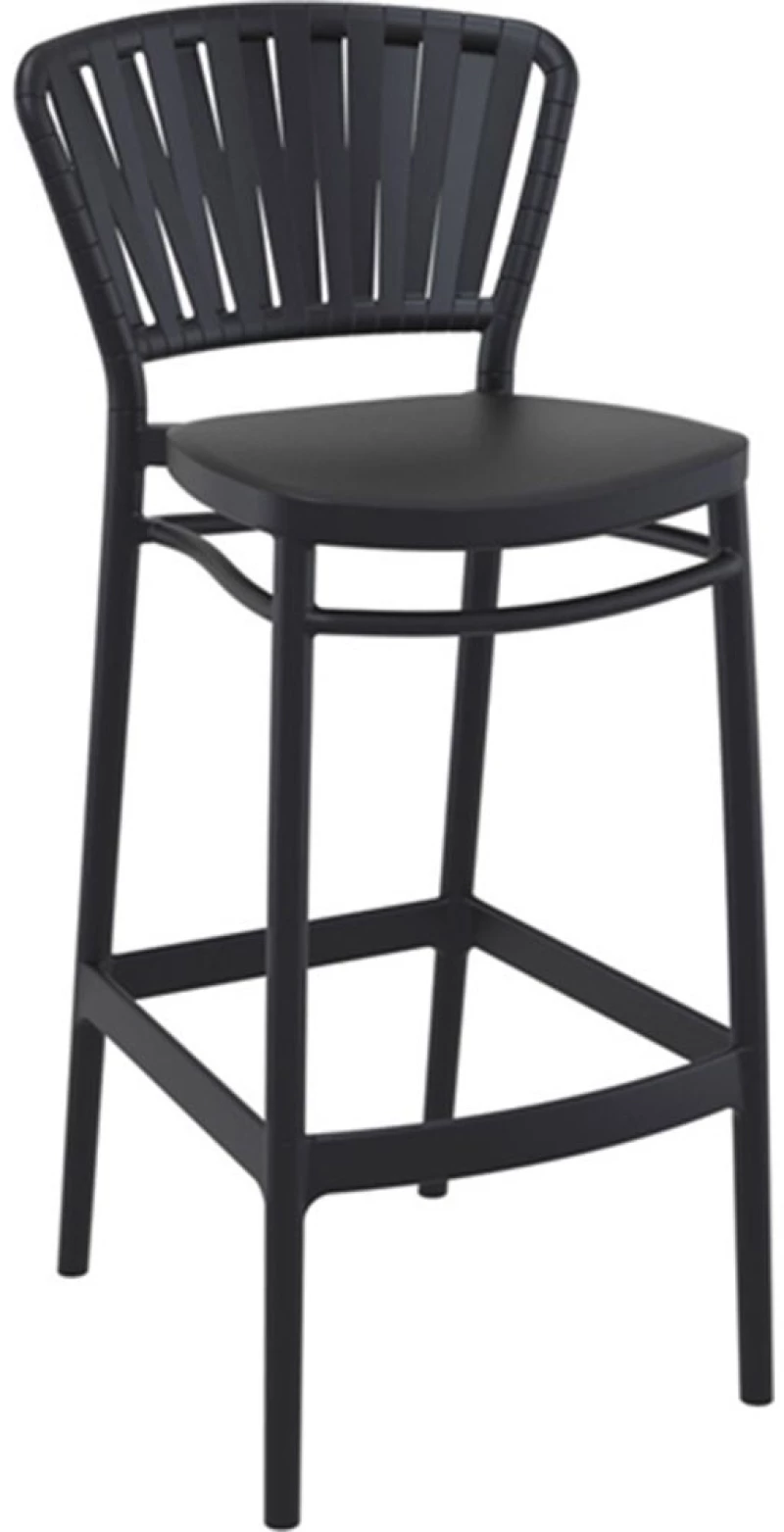 Σκαμπό Μπαρ Portofino 20.0918 75cm 48x52x106cm Black