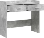 vidaXL Τραπέζι κονσόλας Γκρι Σκυροδέματος 90 x 35 x 80 εκ