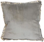 Μαξιλάρι Διακοσμητικό (Με Γέμιση) 00.02.23169 Grey 45X45 Βελούδο