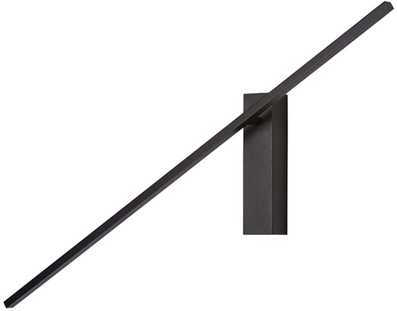 Φωτιστικό Τοίχου - Απλίκα 25318 20x5x100cm Led 404lm 14W 3000K Black