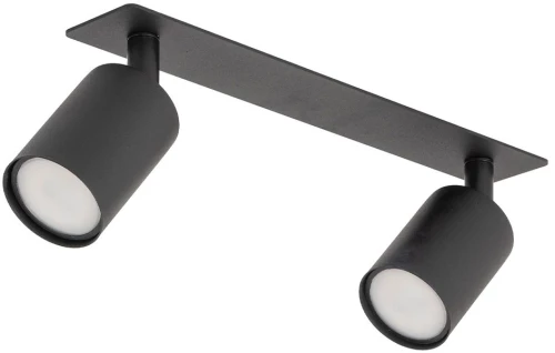 Φωτιστικό Οροφής - Σποτ Nex 10799 2xGU10 41x17x11,5cm Black TK Lighting