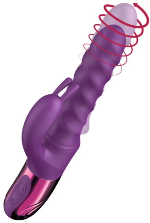 SHE.E.O - PURPLE RABBIT SWIRL VIBRATOR