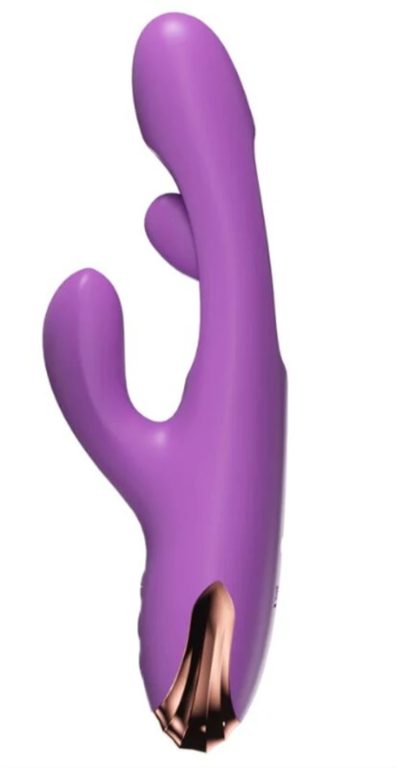 SHE.E.O - RABBIT G-SPOT VIBRATOR WITH DIGITAL MOVEMENT PURPLE