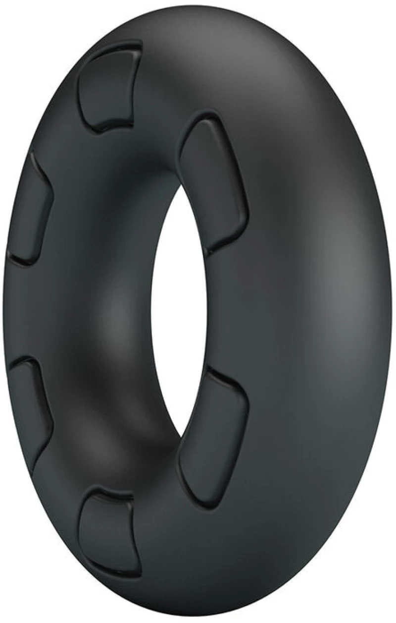 CRAZY BULL - BERTRAM SUPER SOFT SILICONE COCK RING BLACK