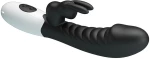 PRETTY LOVE - NAUGHTY BUNNY 30 FUNCTION RABBIT VIBRATOR BLACK