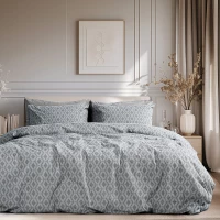 Beauty Home Ζεύγος μαξιλαροθήκες Moments Art 12564 51x73 Ανθρακί