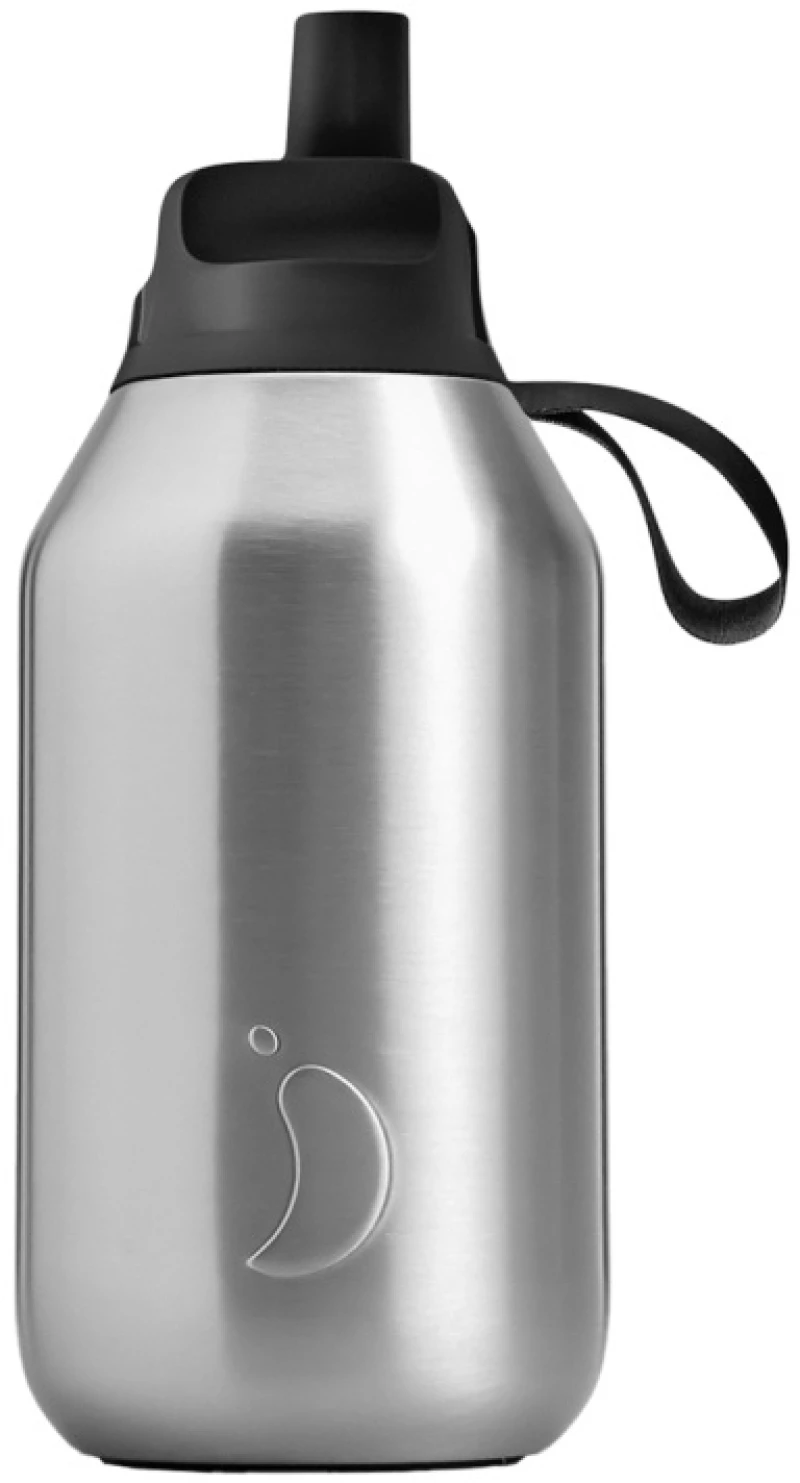 CHILLY'S Bottle Series 2 Flip, Μπουκάλι- Θερμός, Stainless Steel - 350ml