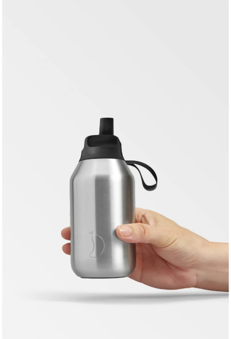 CHILLY'S Bottle Series 2 Flip, Μπουκάλι- Θερμός, Stainless Steel - 350ml