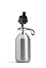 CHILLY'S Bottle Series 2 Flip, Μπουκάλι- Θερμός, Stainless Steel - 350ml