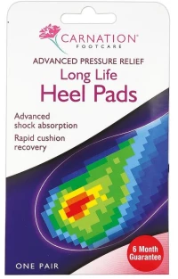 VICAN Carnation Advanced Pressure Relief Heel Pads, Αυτοκόλλητοι Πάτοι Φτέρνας Απορρόφησης Κραδασμών - 1ζεύγος