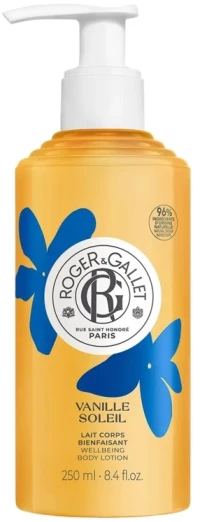 ROGER & GALLET Vanille Soleil Body Lotion, Αναζωογονητική Λοσιόν Σώματος -250ml