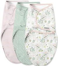 Swaddleme By Ingenuity Πάνα Φασκιώματος Monogram 3τμχ Peekaboo Panda 1.0 / 0-3m 012914590232