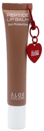 ALOE COLORS Peptide Lip Balm Αντηλιακό Βάλσαμο Χειλιών Chocolate Mousse 15ml