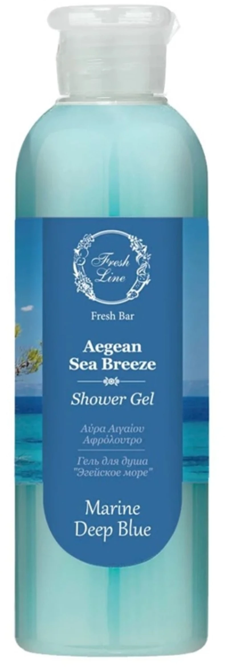 FRESH LINE Agean Sea Breeze Αφρόλουτρο Θαλασσινή Αύρα Αιγαίου 200ml