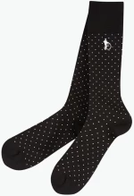 Ανδρικές Κάλτσες London Sock Co Spot of Style Socks Black