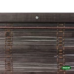 Grasher Στόρι Σκίασης Μπαμπού Σκούρο Καφέ 1,80x1,80m BR6118