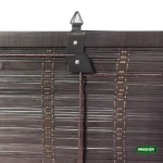Grasher Στόρι Σκίασης Μπαμπού Σκούρο Καφέ 1,80x1,80m BR6118