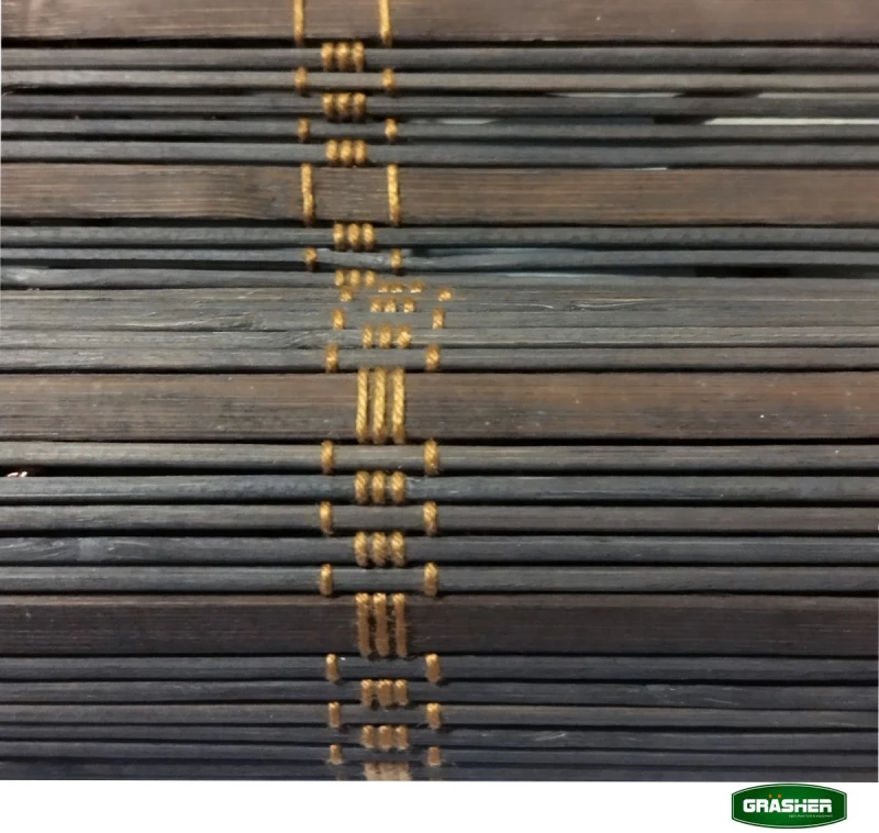 Grasher Στόρι Σκίασης Μπαμπού Σκούρο Καφέ 1,80x1,80m BR6118