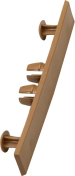ΤΑΠΑ ΠΛΑΣΤΙΚΗ ΓΙΑ DECK ΔΑΠΕΔΟΥ PREMIUM   23mm 640150 WOOD NewPlan