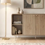 Μπουφές Colia Megapap χρώμα sepet oak 150x44x80εκ.