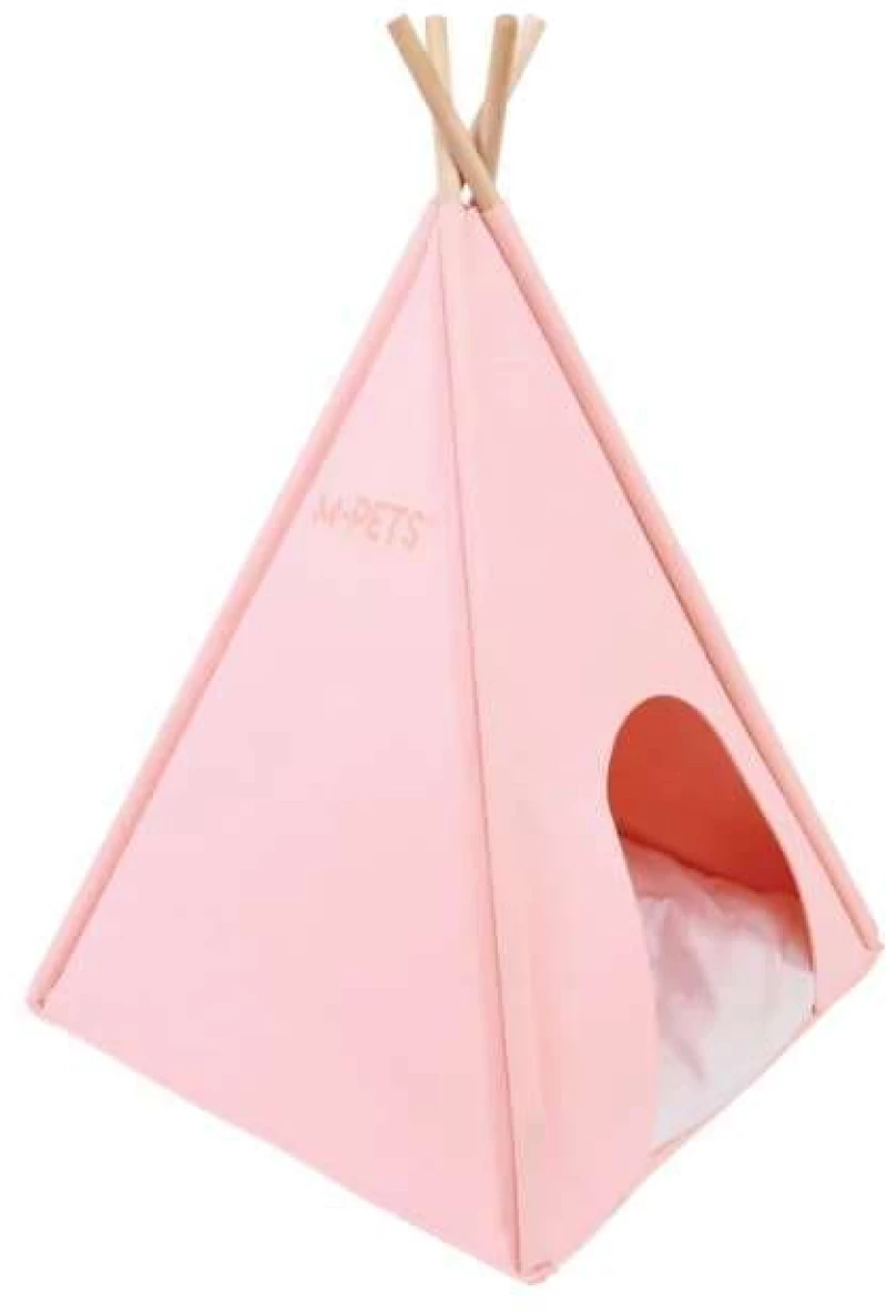M-Pets Eco Σκηνή Γάτας Tipi Pink 50x50x60cm