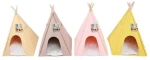 M-Pets Eco Σκηνή Γάτας Tipi Pink 50x50x60cm