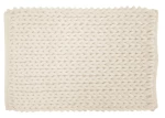 Πατάκι μπάνιου chenille εκρού 50x80cm