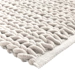Πατάκι μπάνιου chenille εκρού 50x80cm