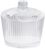 Ζαχαριέρα γυάλινη διάφανη 200ml/8,5x9,1cm