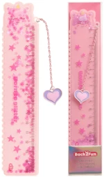 Υποδεκάμετρο Fancy Miquelrius B2F Blister 15cm Glitter Unicorn MR13340