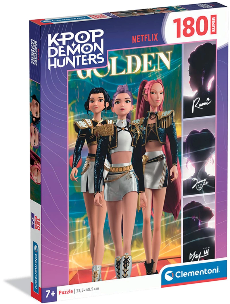 CLEMENTONI ΠΑΖΛ SUPER COLOR K-POP DEMON HUNTERS 180 τεμ. (#1210-21761)