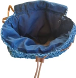 Backpack πλεκτή τσάντα Lila