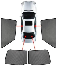 CarShades - ΚΟΥΡΤΙΝΑΚΙΑ  CAR SHADES ΓΙΑ BMW ΣΕΙΡΑ 1 COUPE E82 2D 08-13 - 4 ΤΕΜ. (PVC.BMW-1SER-2-A)