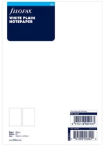 Filofax  A5 Λευκές Σημειώσεις 342405