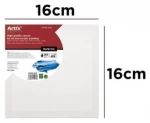 Καμβάς σε Τελάρο 1,5εκ Artix 100% βαμβακερός 280gr/m² 16x16cm PP98-1616