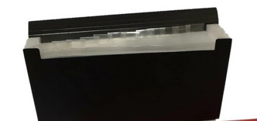 Γραμματιοθήκη - Φάκελος Φυσαρμόνικα Μικρό Μαύρο