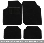 ΠΑΤΑΚΙΑ ΜΟΚΕΤΑ ΓΙΑ HONDA CIVIC 3D/5D 2001-2006 (ΜΑΥΡΟ ΜΕ ΜΑΥΡΟ ΡΕΛΙ) - 4 ΤΕΜ.