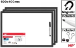 Πίνακας Μαρκαδόρου Μαγνητικός Λευκός 60x40cm MP PT316