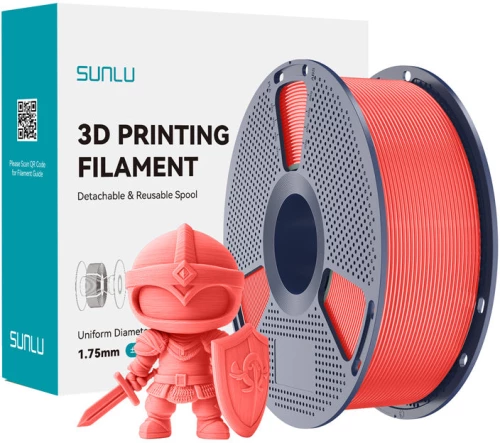 Sunlu Filament PLA+ Cherry Red