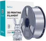 Filament Sunlu PLA+ Silk (srebrny)