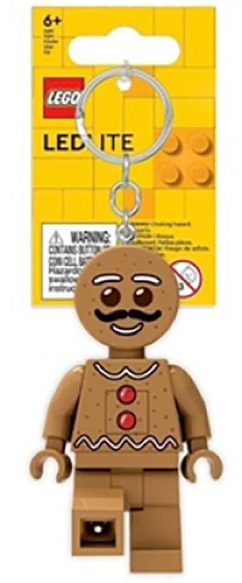 Lego® Minifigures™ Μπρελοκ με Φακο - Gingerbread man